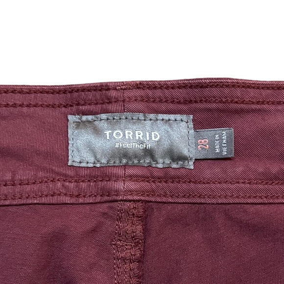 Torrid Aviator Mid Rise Stretch Pants - Picture 10 of 13
